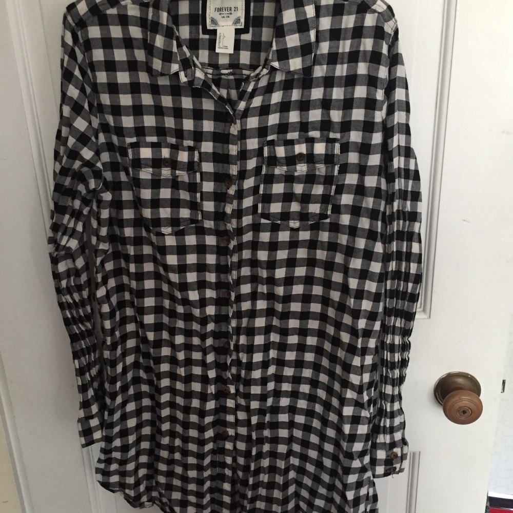 Button Down From Forever 21, Size L - image 3